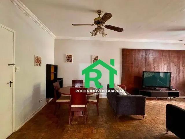 Apartamento para Locação em Guarujá/SP Pitangueiras 3 Quartos