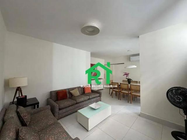 Apartamento para Locação em Guarujá/SP Pitangueiras 3 Quartos
