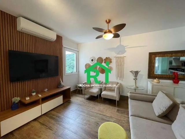 Apartamento para Locação em Guarujá/SP Pitangueiras 3 Quartos