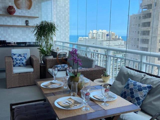 Apartamento para Locação em Guarujá/SP Vila Alzira 3 Quartos