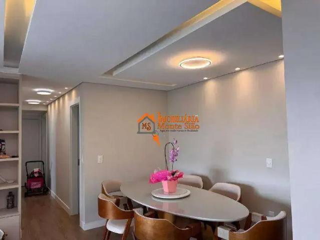 Apartamento para Locação em Guarulhos/SP Macedo 3 Quartos