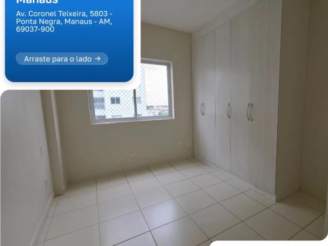 Apartamento para Locação em Manaus/AM Ponta Negra 3 Quartos