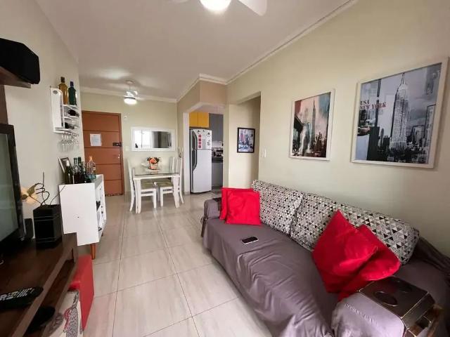 Apartamento para Locação em Praia Grande/SP Vila Mirim 1 Quartos