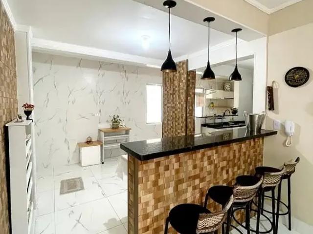 Apartamento para Locação em Praia Grande/SP Vila Caiçara 3 Quartos