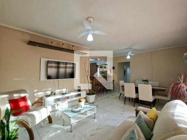 Apartamento para Locação em Praia Grande/SP Vila Caiçara 3 Quartos