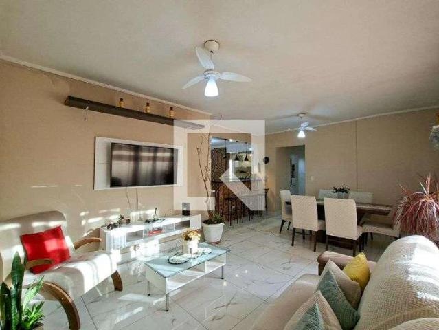 Apartamento para Locação em Praia Grande/SP Vila Caiçara 3 Quartos