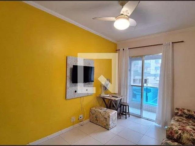 Apartamento para Locação em Praia Grande/SP Vila Caiçara 1 Quartos