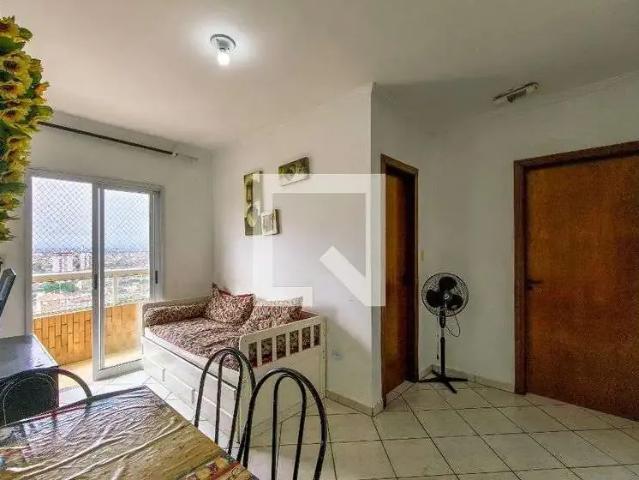 Apartamento para Locação em Praia Grande/SP Vila Caiçara 1 Quartos
