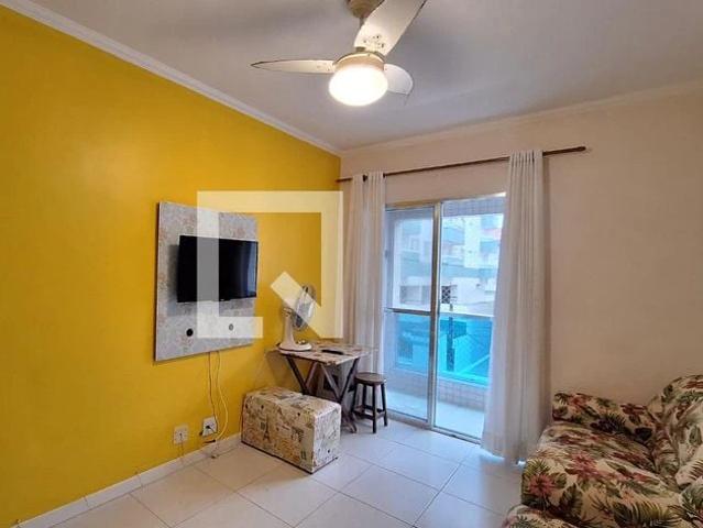 Apartamento para Locação em Praia Grande/SP Vila Caiçara 1 Quartos