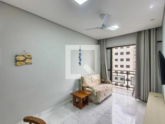 Apartamento para Locação em Praia Grande/SP Vila Caiçara 1 Quartos