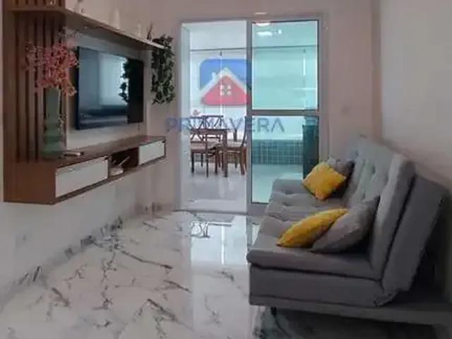 Apartamento para Locação em Praia Grande/SP Vila Caiçara 2 Quartos