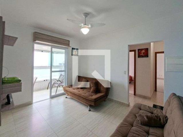 Apartamento para Locação em Praia Grande/SP Vila Caiçara 2 Quartos