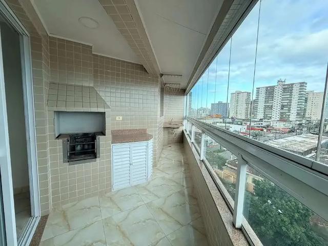 Apartamento para Locação em Praia Grande/SP Vila Caiçara 2 Quartos