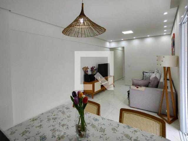 Apartamento para Locação em Praia Grande/SP Vila Caiçara 2 Quartos