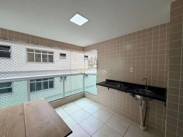 Apartamento para Locação em Praia Grande/SP Vila Caiçara 2 Quartos