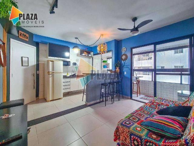 Apartamento para Locação em Praia Grande/SP Vilamar 1 Quartos