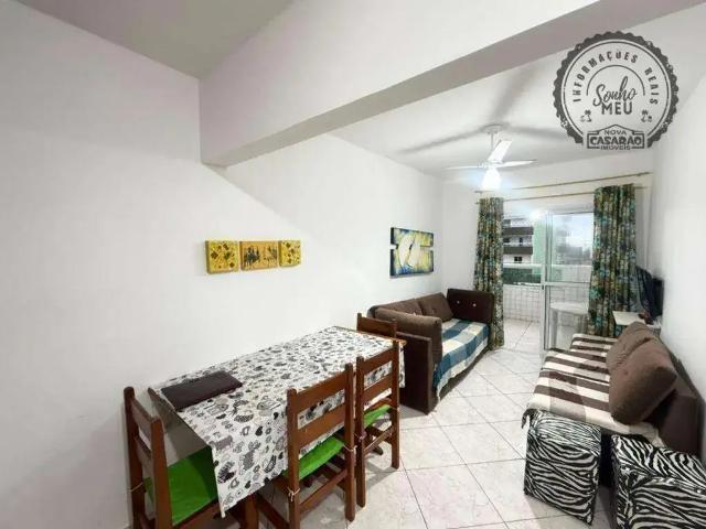 Apartamento para Locação em Praia Grande/SP Balneário Maracanã 1 Quartos