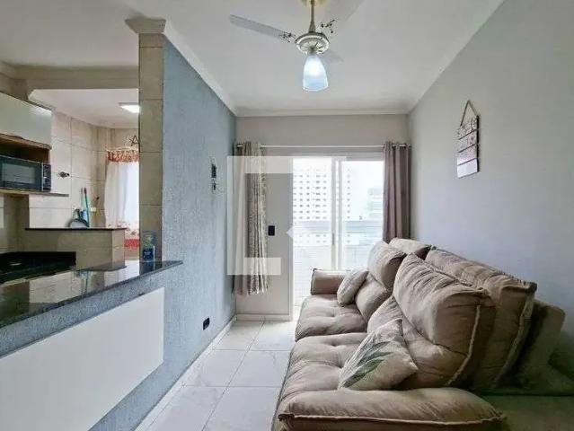 Apartamento para Locação em Praia Grande/SP Cidade Ocian 1 Quartos