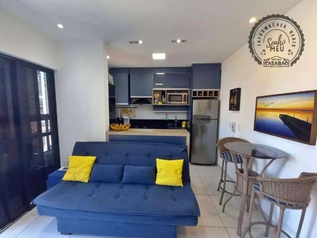 Apartamento para Locação em Praia Grande/SP Cidade Ocian 1 Quartos
