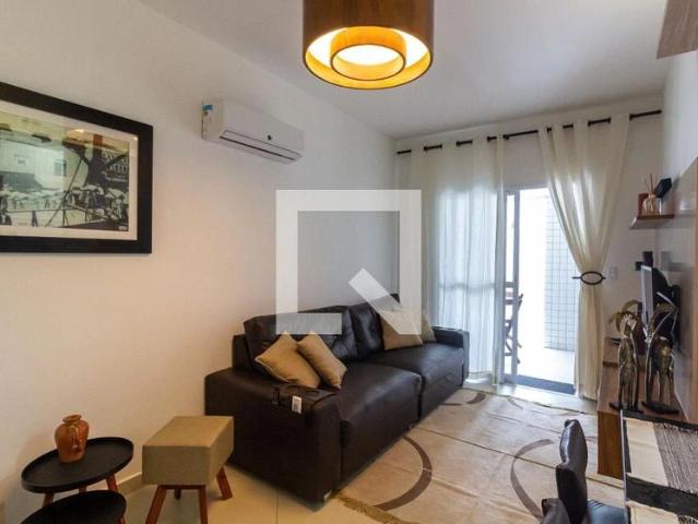Apartamento para Locação em Praia Grande/SP Cidade Ocian 1 Quartos
