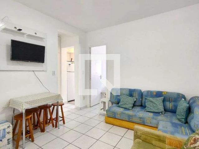 Apartamento para Locação em Praia Grande/SP Cidade Ocian 1 Quartos