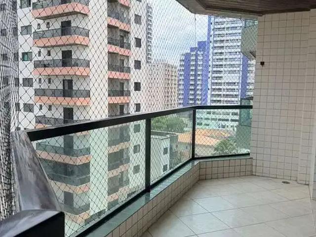 Apartamento para Locação em Praia Grande/SP Guilhermina 3 Quartos