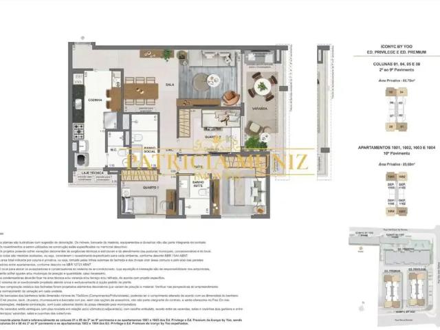 Apartamento para Locação em Rio de Janeiro/RJ Botafogo 3 Quartos