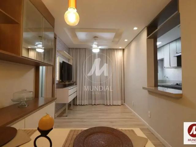 Apartamento para Locação em Ribeirão Preto/SP City Ribeirão 2 Quartos