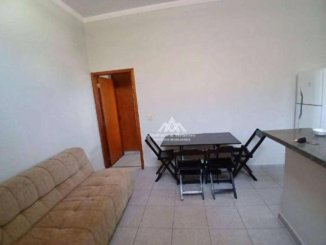 Apartamento para Locação em Ribeirão Preto/SP Vila Tibério 1 Quartos