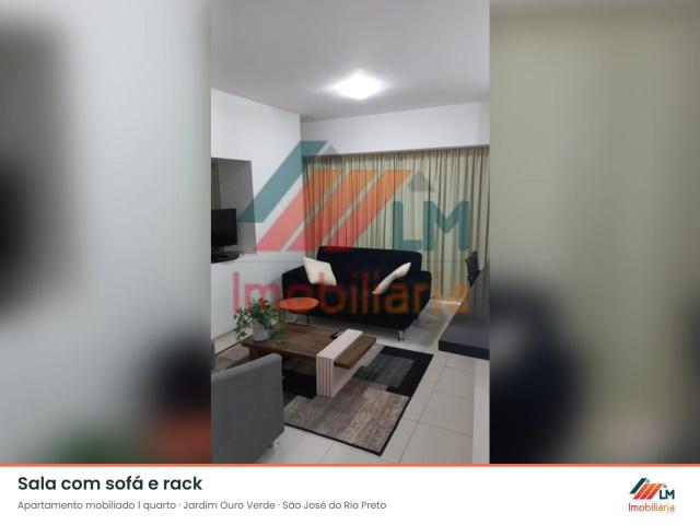 Apartamento para Locação em São José do Rio Preto/SP Jardim Ouro Verde 1 Quartos