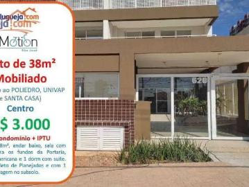 Apartamento para Locação em São José dos Campos/SP Centro 1 Quartos