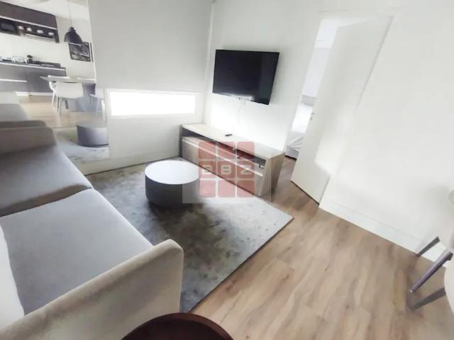 Apartamento para locação em São Paulo SP, Cidade Monções 1 suíte, 2 salas, 2 banheiros, 1 vaga, 63