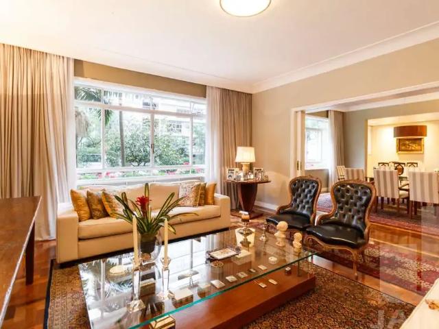 Apartamento para Locação em São Paulo/SP Higienópolis 4 Quartos