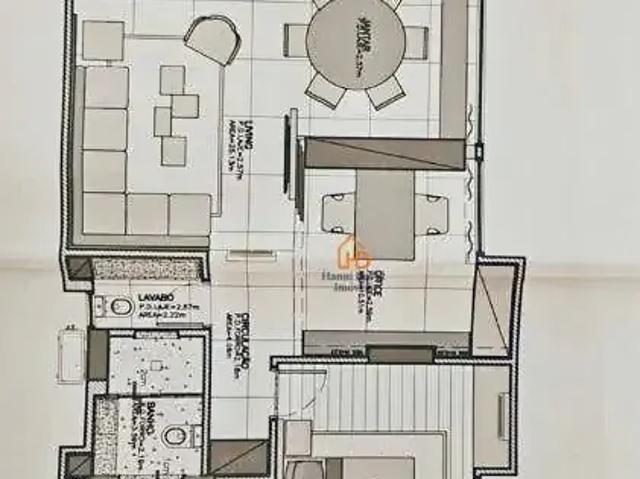 Apartamento para Locação em São Paulo/SP Paraíso 2 Quartos