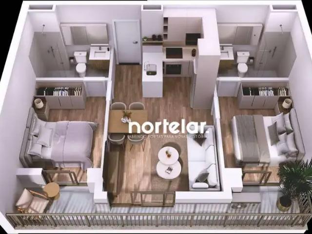 Apartamento para Locação em São Paulo/SP Santa Cecília 2 Quartos