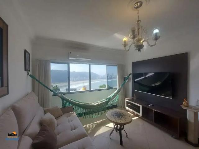 Apartamento para Locação em São Vicente/SP Ilha Porchat 2 Quartos