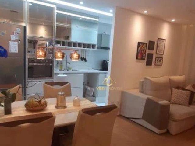 Apartamento para Locação em Santo André/SP Vila Valparaíso 2 Quartos