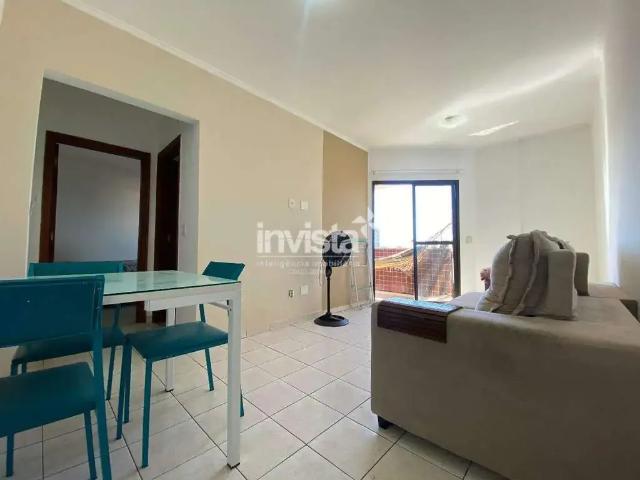 Apartamento para Locação em Santos/SP Vila Mathias 1 Quartos