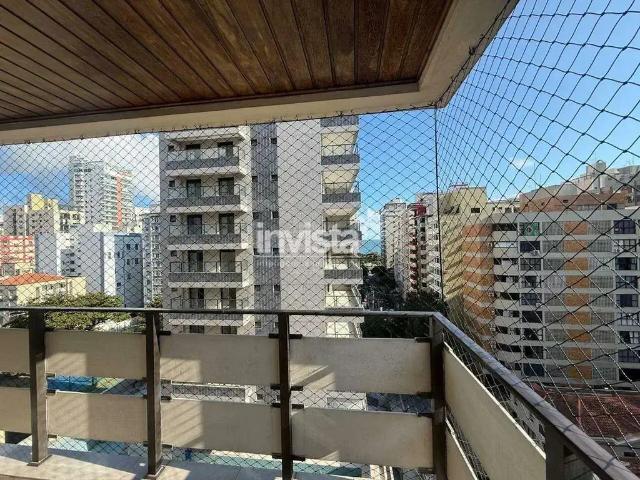Apartamento para Locação em Santos/SP Aparecida 3 Quartos