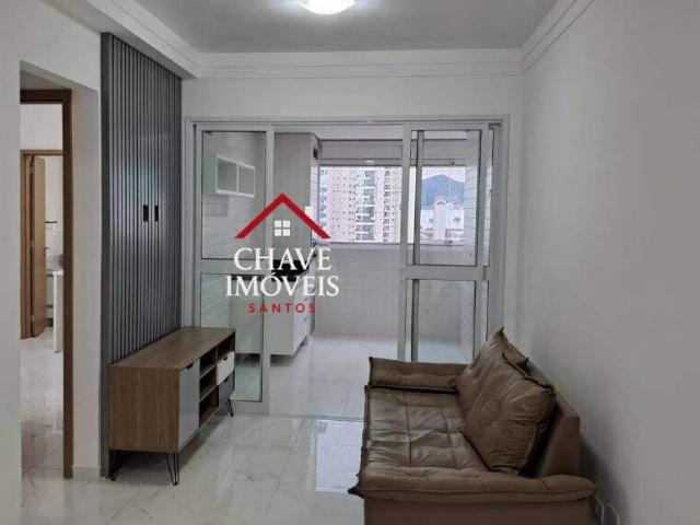 Apartamento para Locação em Santos/SP Boqueirão 2 Quartos