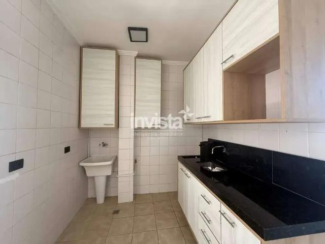 Apartamento para Locação em Santos/SP Gonzaga 2 Quartos