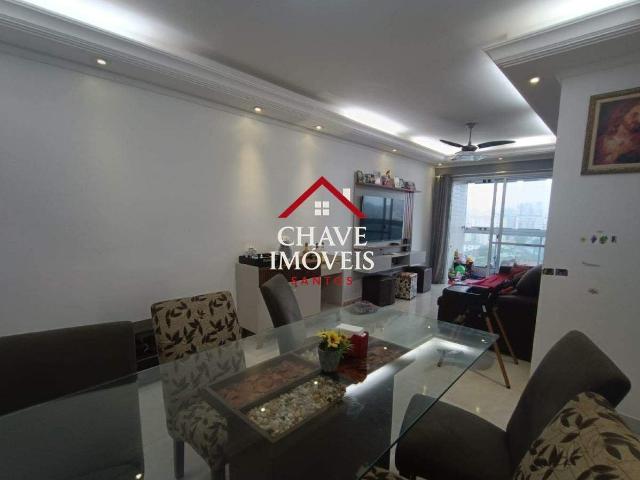 Apartamento para Locação em Santos/SP Macuco 3 Quartos