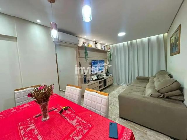 Apartamento para Locação em Santos/SP Macuco 2 Quartos