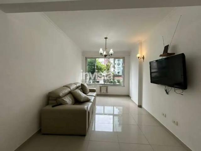 Apartamento para Locação em Santos/SP Pompéia 3 Quartos