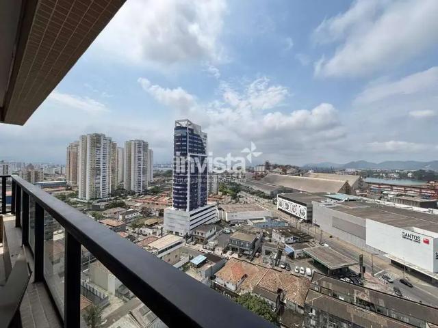 Apartamento para Locação em Santos/SP Ponta da Praia 2 Quartos