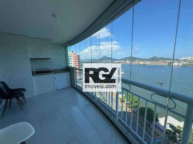 Apartamento para Locação em Santos/SP Ponta da Praia 3 Quartos