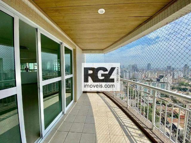 Apartamento para Locação em Santos/SP Ponta da Praia 3 Quartos