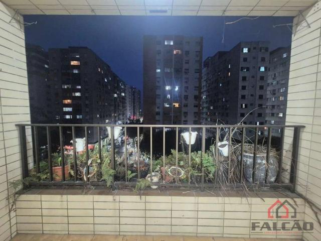 Apartamento para Locação em Santos/SP Ponta da Praia 3 Quartos