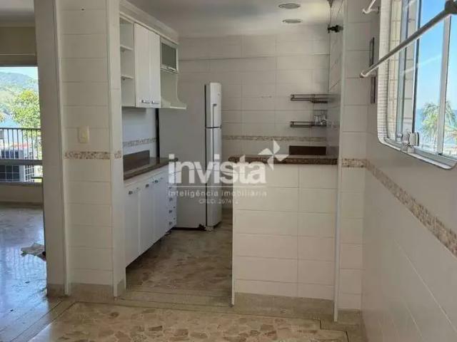 Apartamento para Locação em Santos/SP Ponta da Praia 3 Quartos