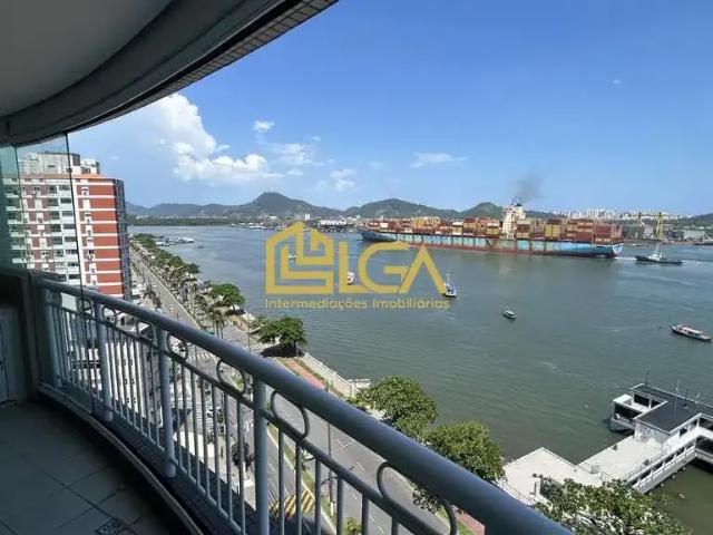 Apartamento para Locação em Santos/SP Ponta da Praia 3 Quartos